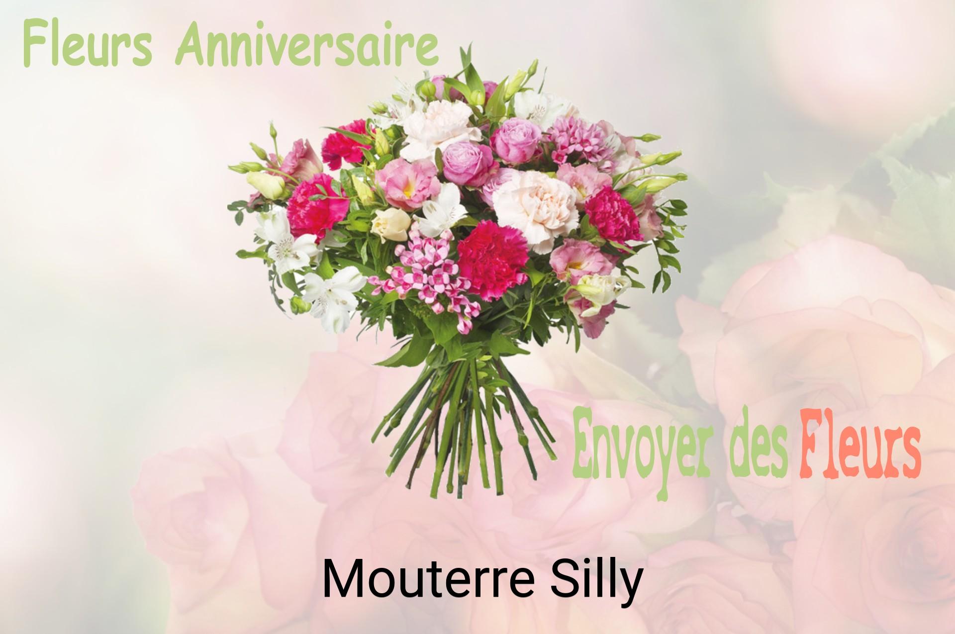 Bouquet de fleurs d’anniversaire livré à Mouterre-Silly
